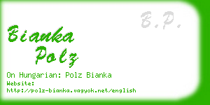 bianka polz business card